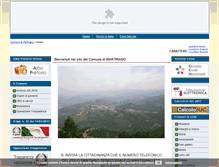 Tablet Screenshot of comune.martirano.cz.it