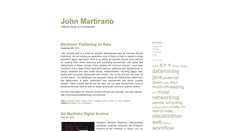 Desktop Screenshot of john.martirano.net